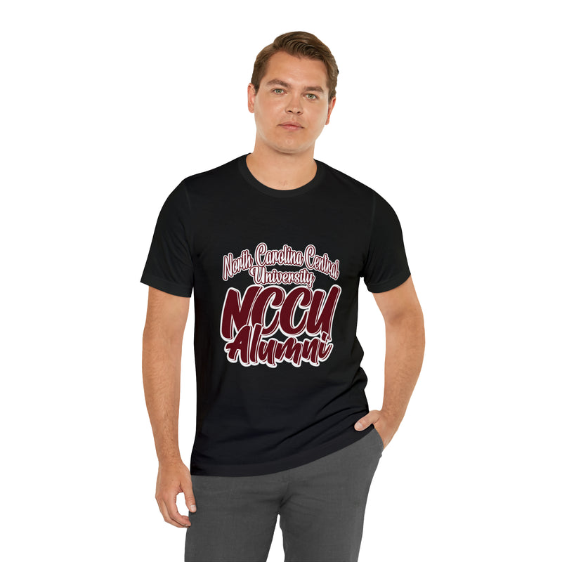 North Carolina Central Unversity Alumni Unisex Short Sleeve Tee