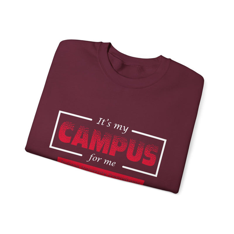 It's My Campus For Me Indiana University of Pennsylvania Unisex Heavy Blend™ Crewneck Sweatshirt