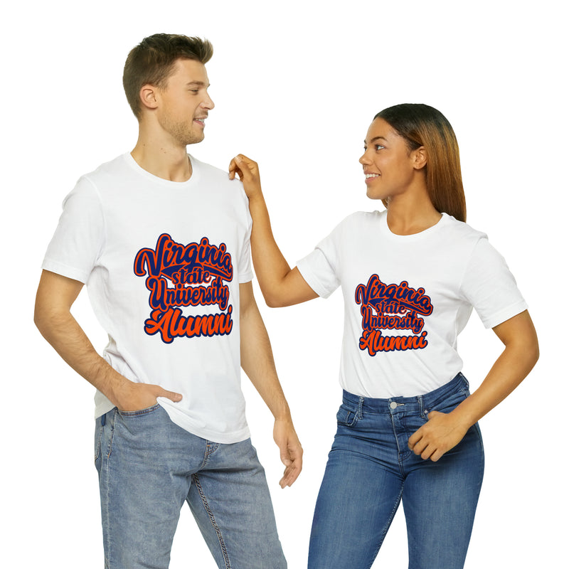 Virginia State University Alumni Unisex Short Sleeve Tee