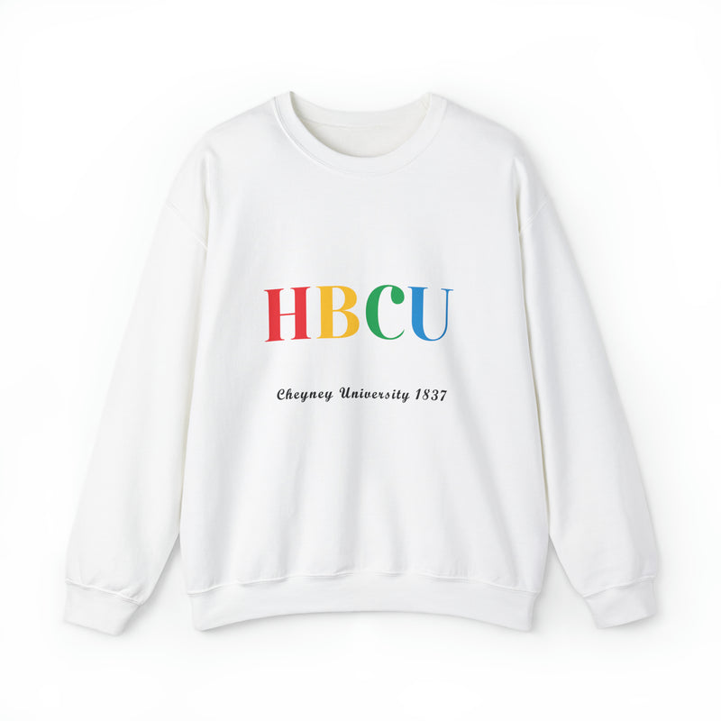 Its My HBCU For Me Cheyney University Multi-Color Unisex Heavy Blend™ Crewneck Sweatshirt