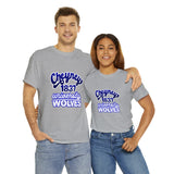 Unisex Cheyney 1837 University Wolves Jersey Short Sleeve Tee