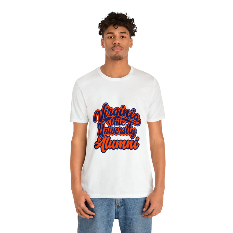 Virginia State University Alumni Unisex Short Sleeve Tee