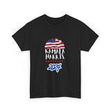 Flag Kamala Harris 2024 Unisex Heavy Cotton Tee