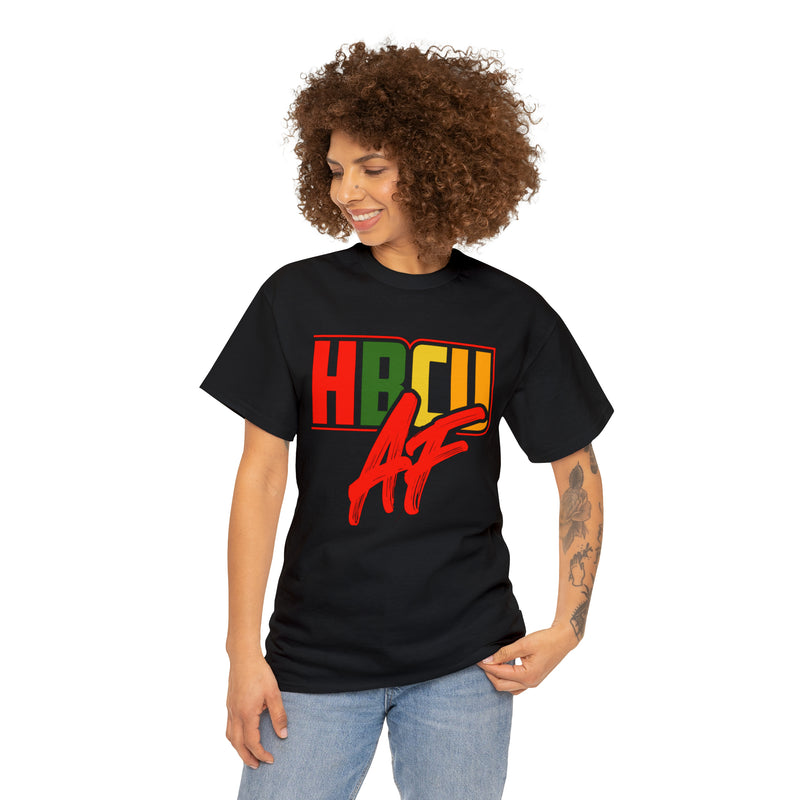 Unisex HBCU AF Jersey Short Sleeve Tee