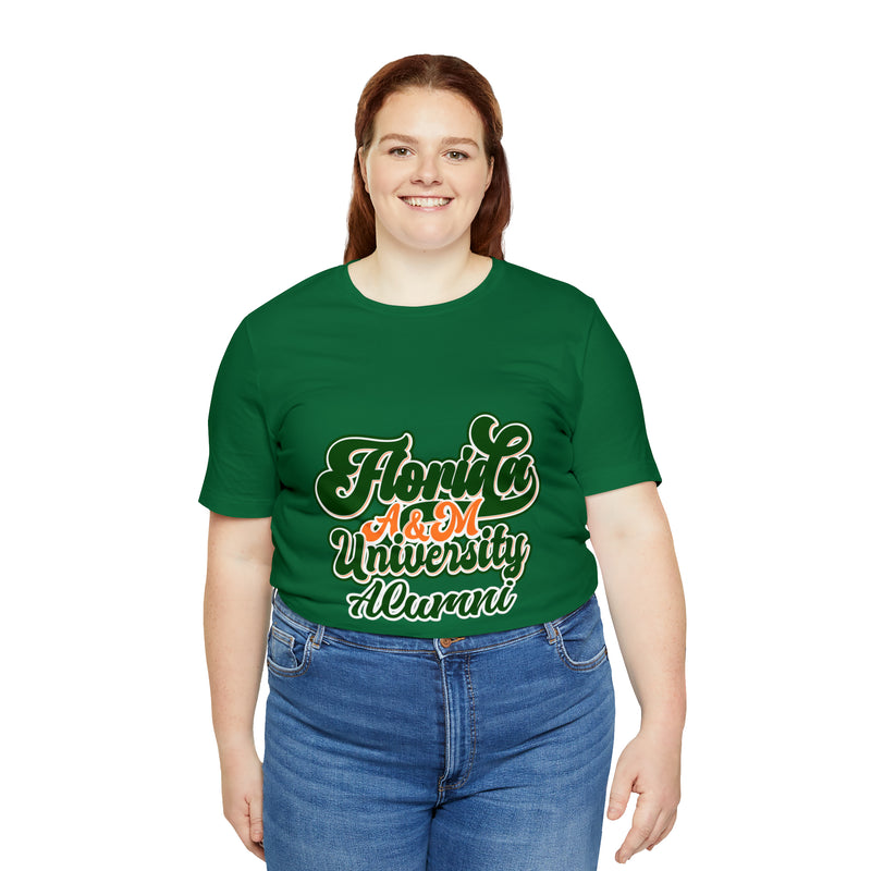 Florida A&M University Alumni Unisex Short Sleeve Tee