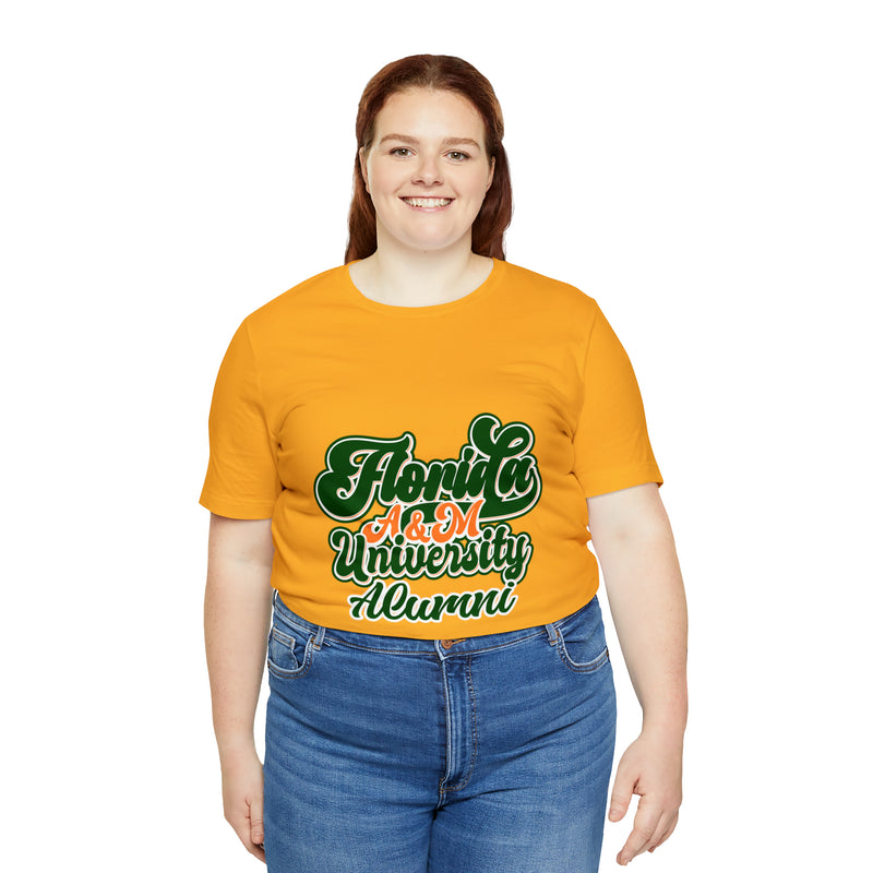 Florida A&M University Alumni Unisex Short Sleeve Tee