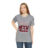 North Carolina Central Unversity Alumni Unisex Short Sleeve Tee