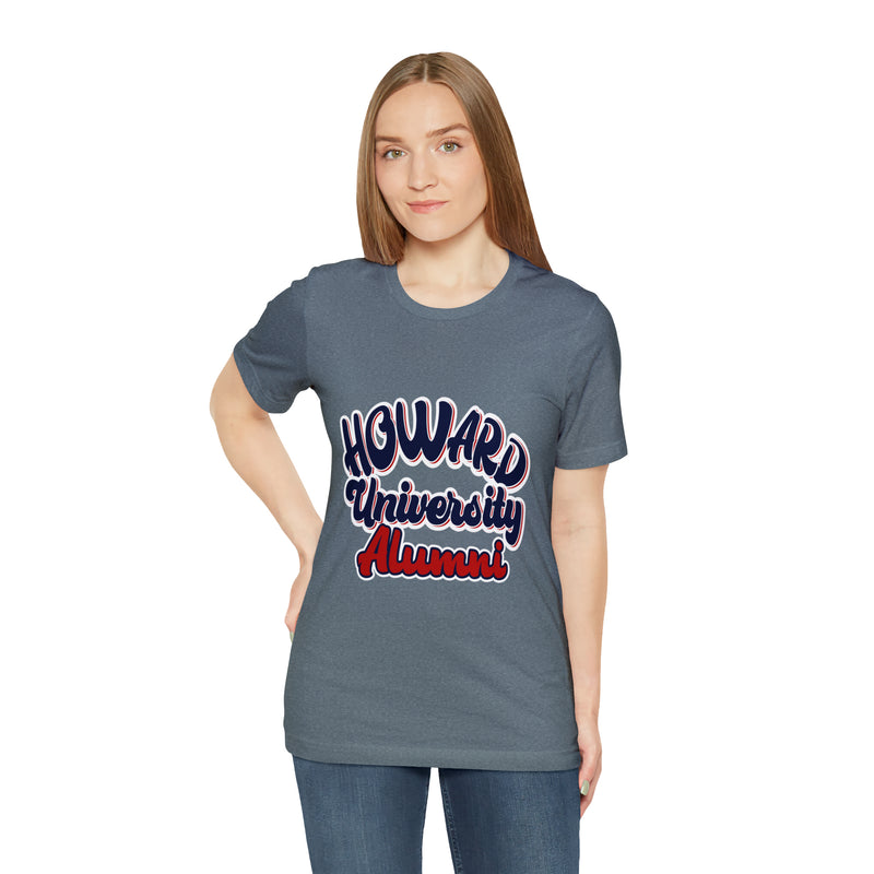 Howard University Alumni Unisex Short Sleeve Tee