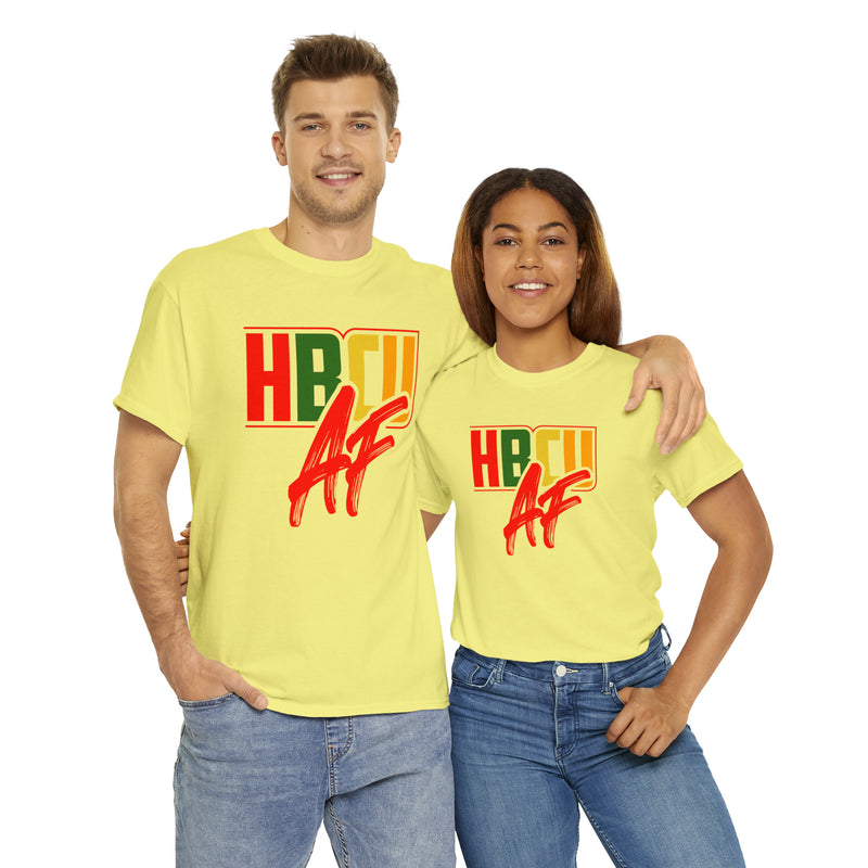 Unisex HBCU AF Jersey Short Sleeve Tee