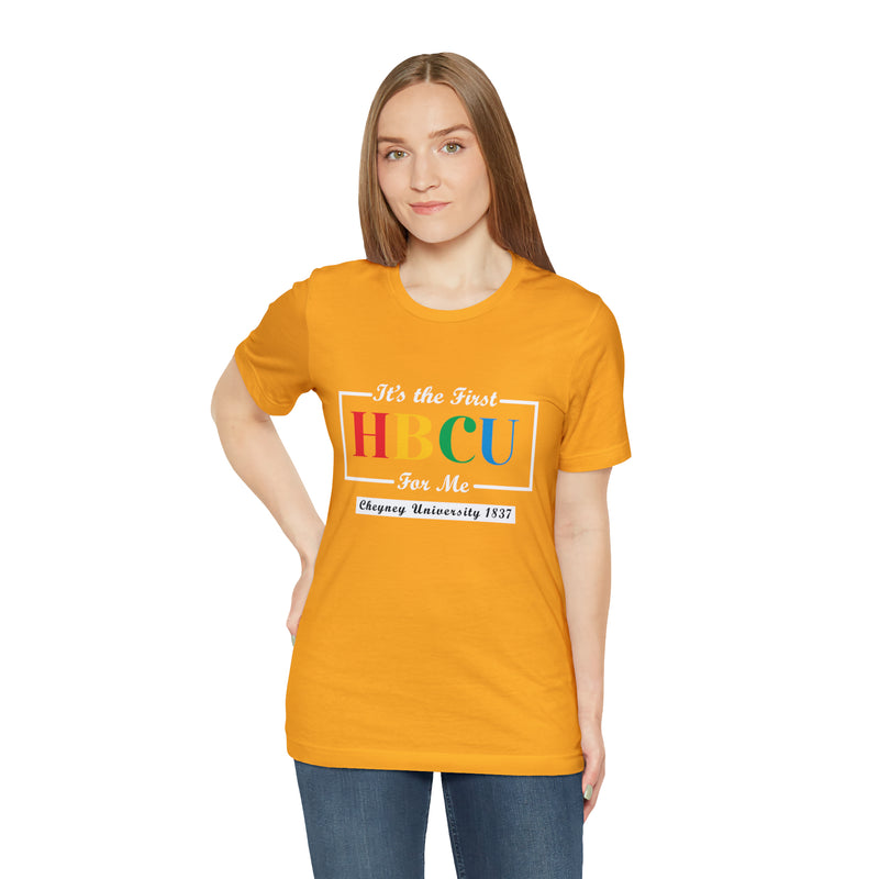 Unisex "It's the First HBCU" Short Sleeve Tee