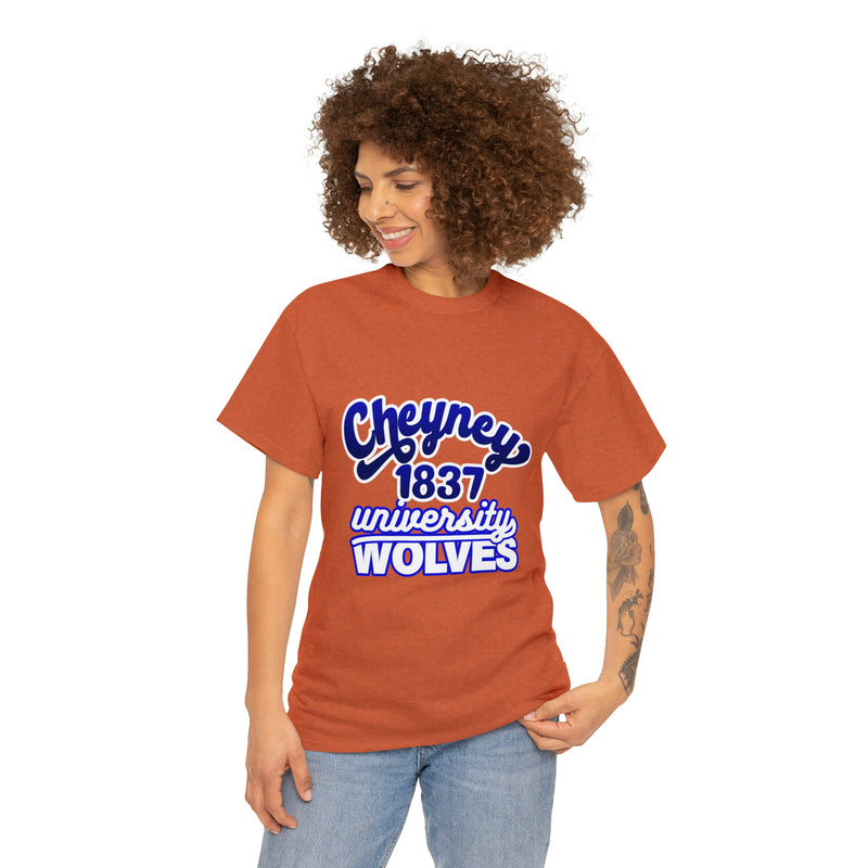 Unisex Cheyney 1837 University Wolves Jersey Short Sleeve Tee