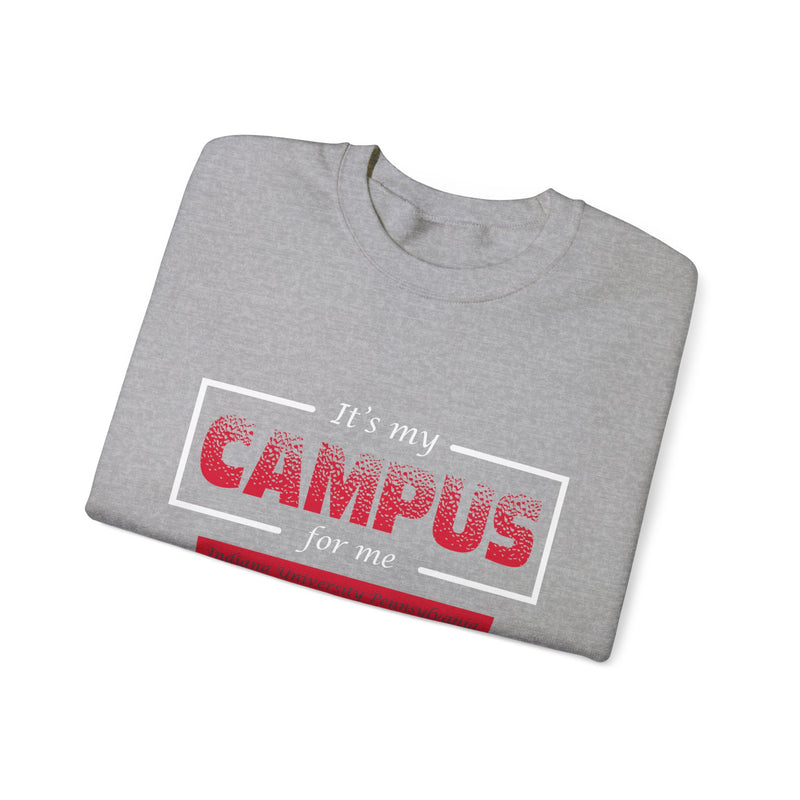 It's My Campus For Me Indiana University of Pennsylvania Unisex Heavy Blend™ Crewneck Sweatshirt