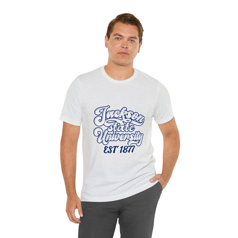 Jackson State University Unisex Short Sleeve Tee