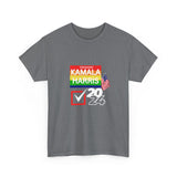 Check Mark Kamala Harris 2024 Unisex Heavy Cotton Tee