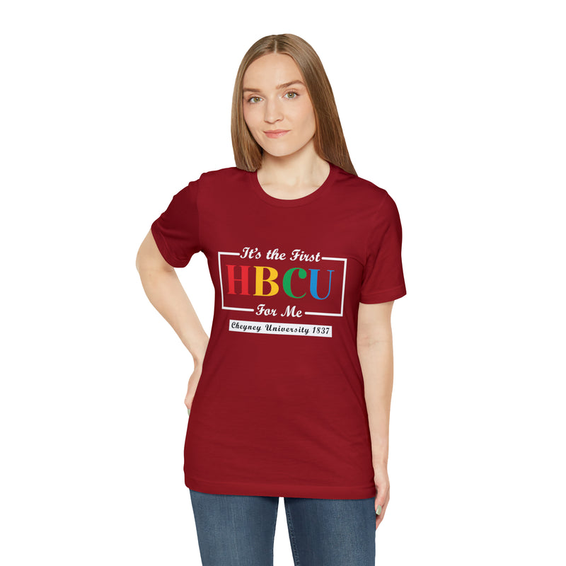 Unisex "It's the First HBCU" Short Sleeve Tee