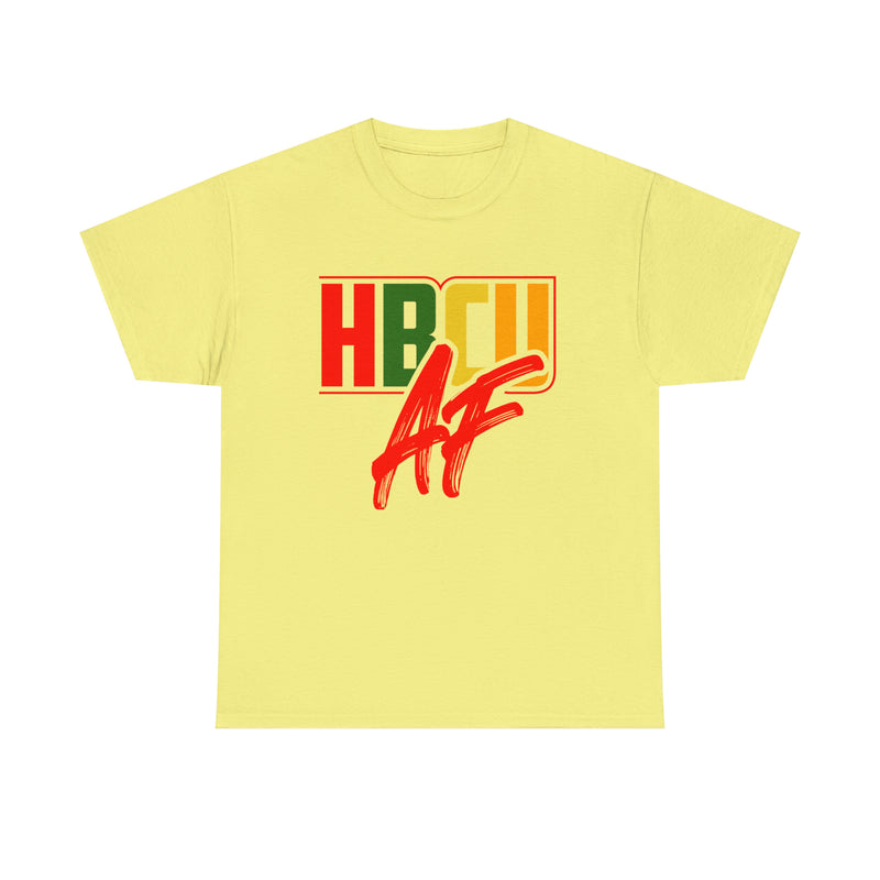 Unisex HBCU AF Jersey Short Sleeve Tee