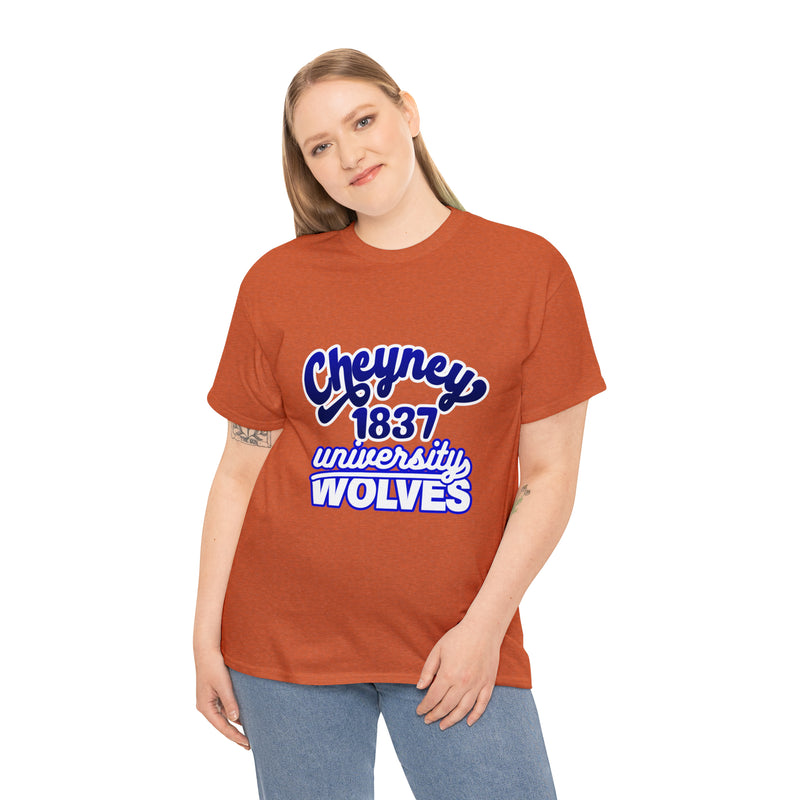 Unisex Cheyney 1837 University Wolves Jersey Short Sleeve Tee