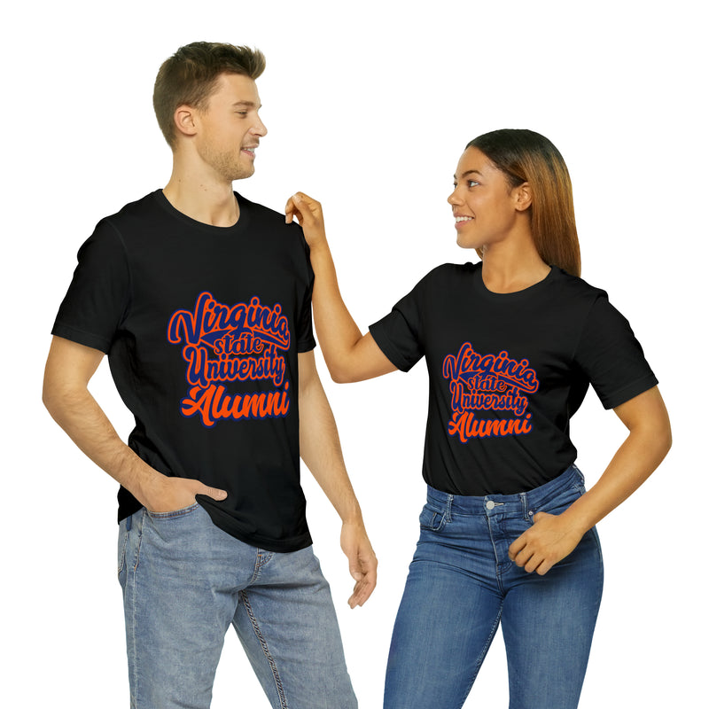 Virginia State University Alumni Unisex Short Sleeve Tee