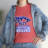 Unisex Cheyney 1837 University Wolves Jersey Short Sleeve Tee