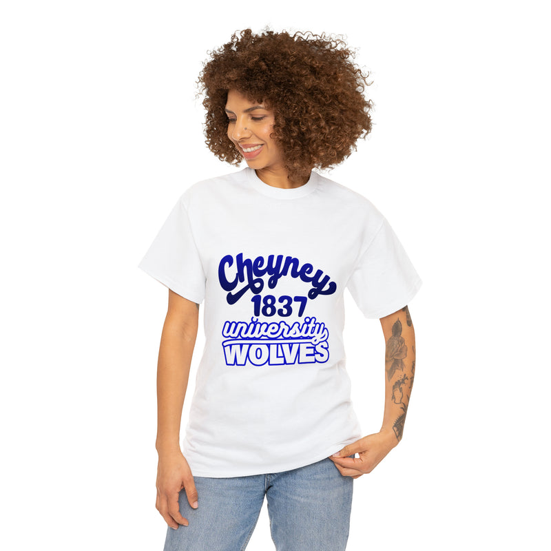 Unisex Cheyney 1837 University Wolves Jersey Short Sleeve Tee