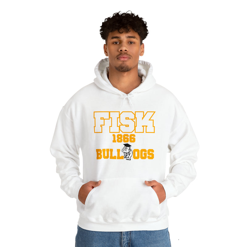 Unisex FISK Bulldogs Heavy Blend™ Hooded Sweatshirt