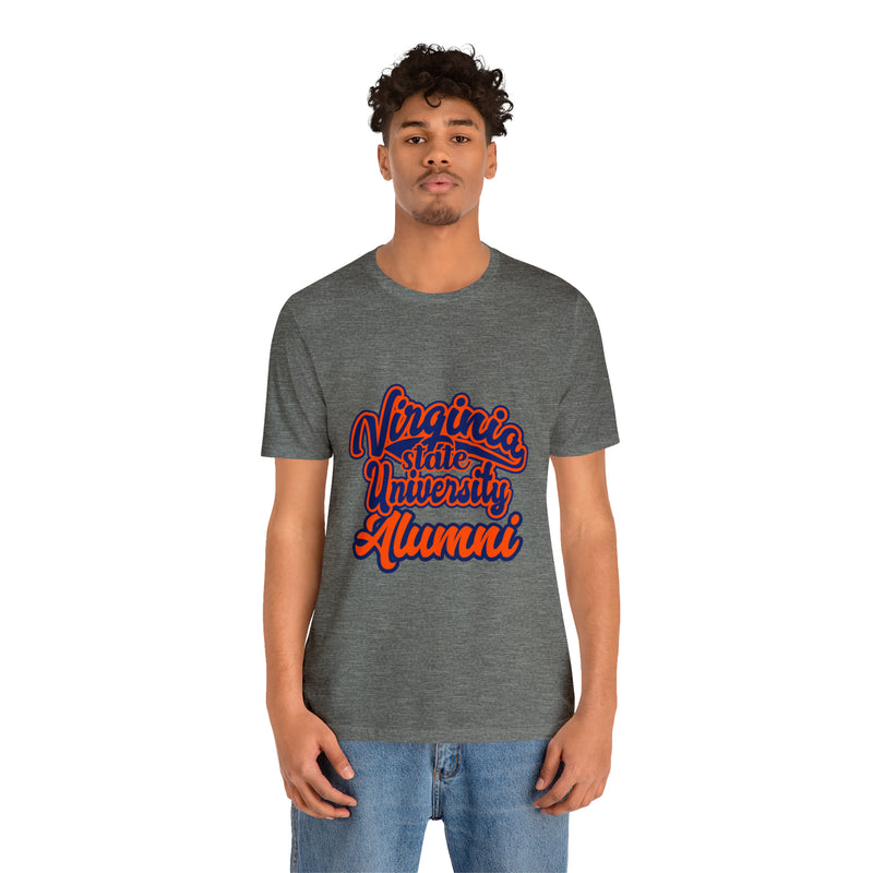 Virginia State University Alumni Unisex Short Sleeve Tee