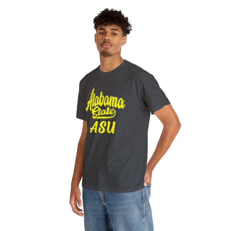 Unisex Alabama State ASU Heavy Cotton Tee