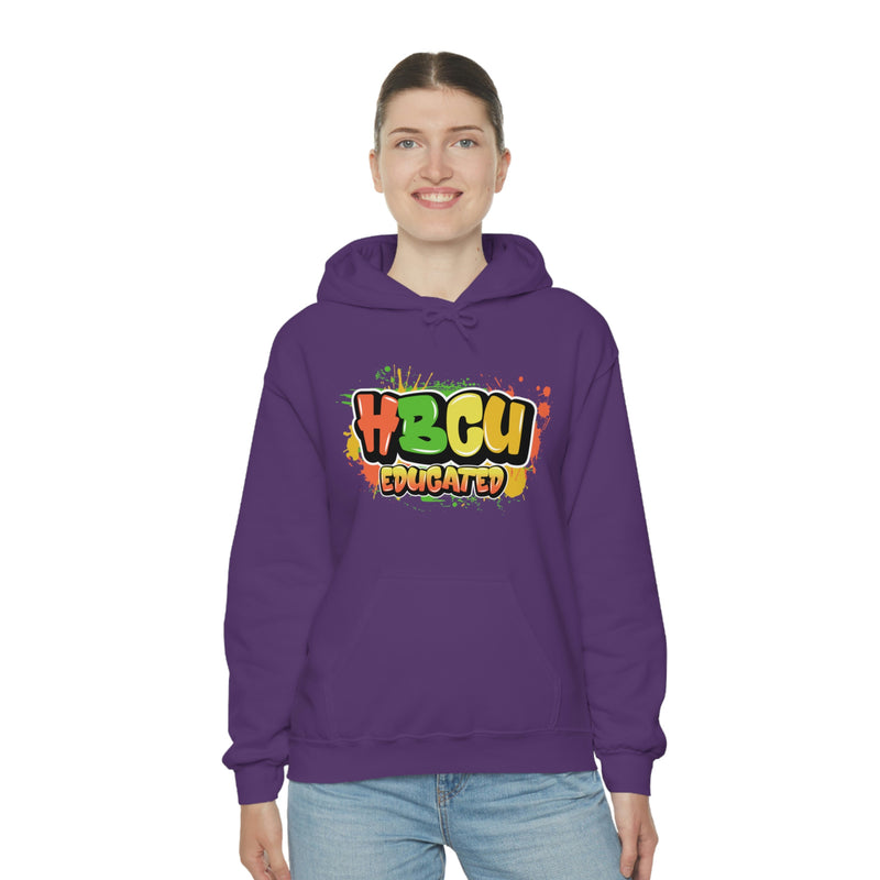 Unisex HBCU Educated Heavy Blend™ Hooded Sweatshirt