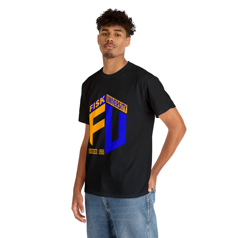 Unisex FISK University Heavy Cotton Tee