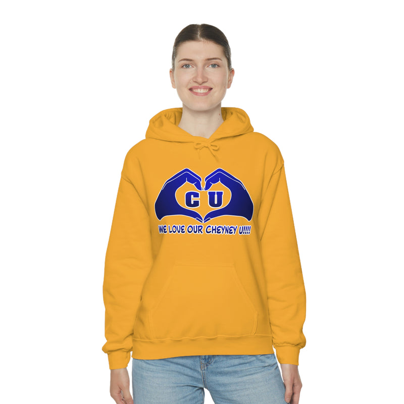 Unisex We Love Our Cheyney U Heavy Blend™ Hooded Sweatshirt