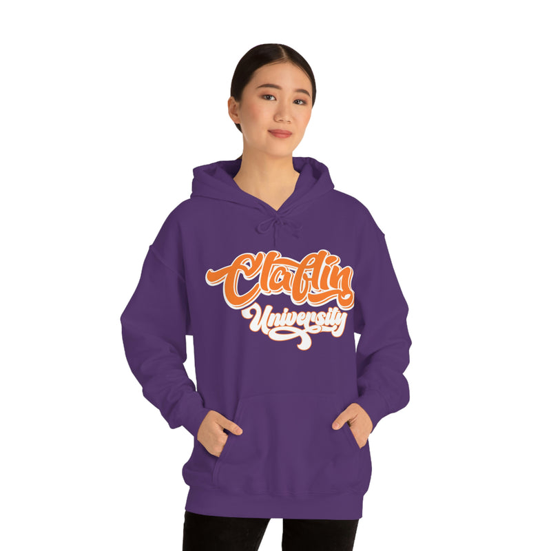 Unisex Claflin University Heavy Blend™ Hooded Sweatshirt