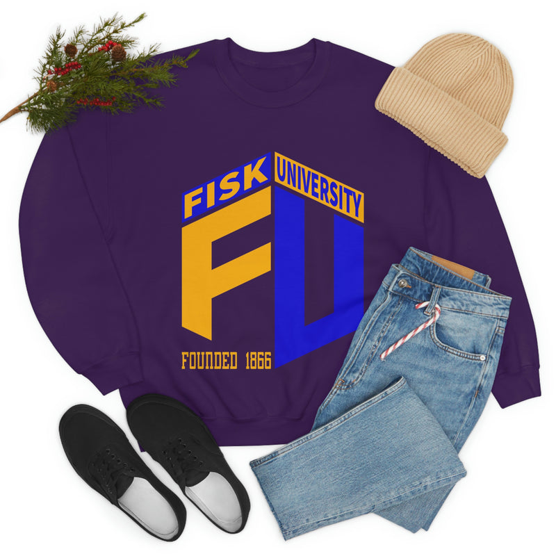 Unisex FISK University Heavy Blend™ Crewneck Sweatshirt