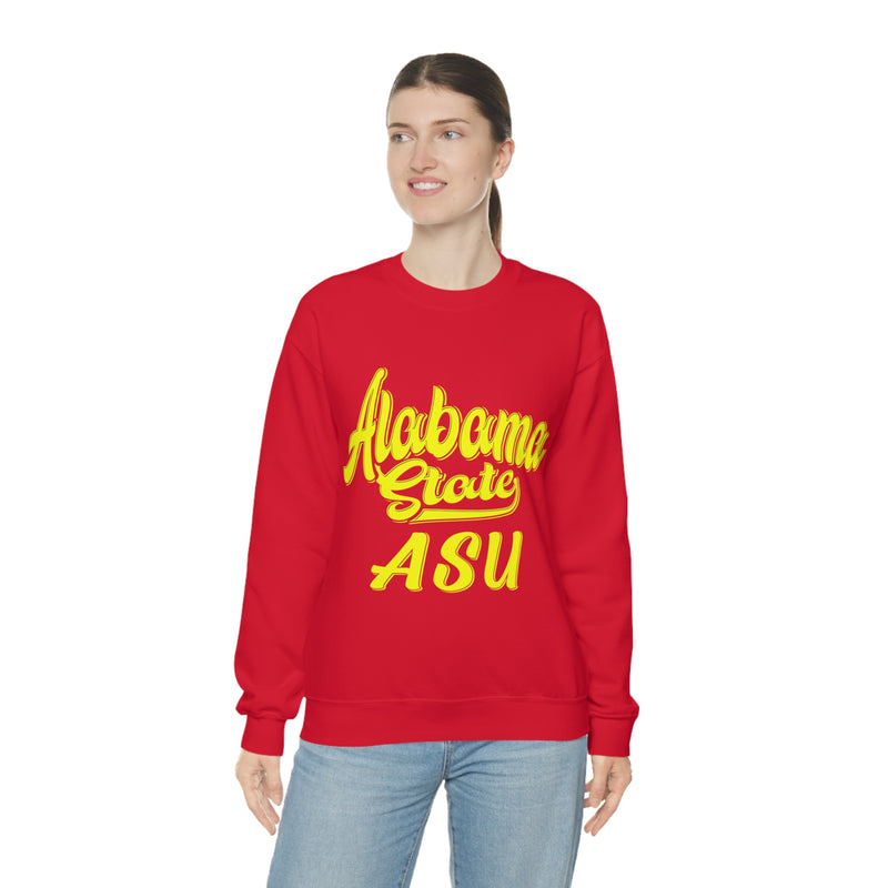 Unisex Alabama State ASU Heavy Blend™ Crewneck Sweatshirt