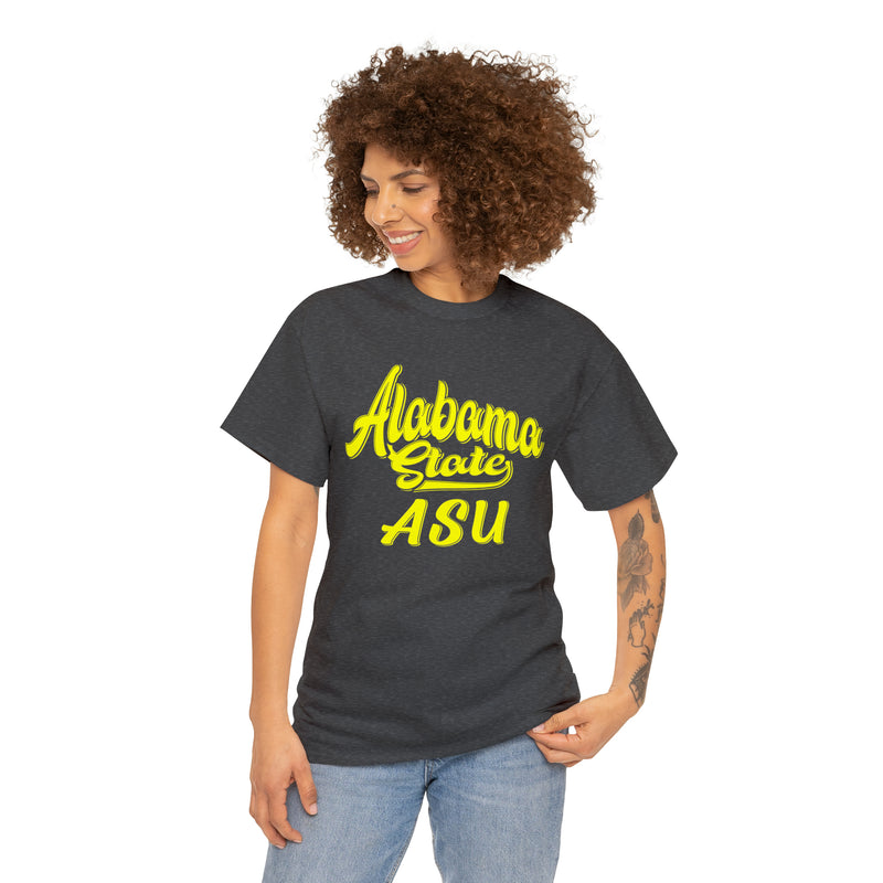 Unisex Alabama State ASU Heavy Cotton Tee