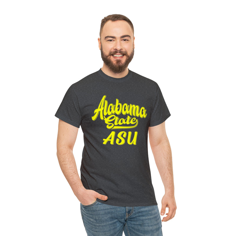 Unisex Alabama State ASU Heavy Cotton Tee