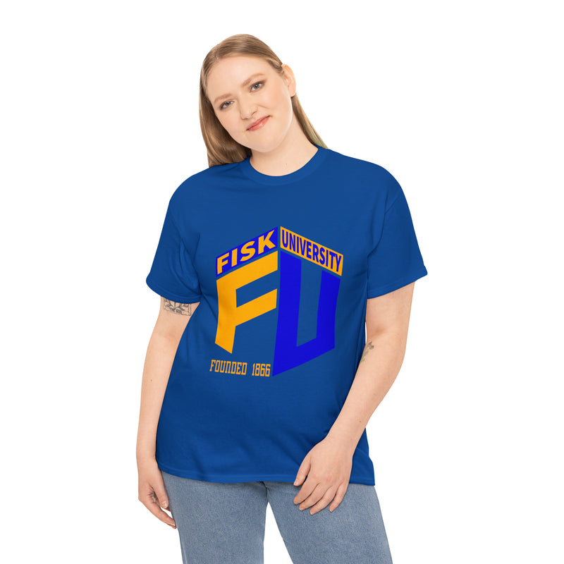 Unisex FISK University Heavy Cotton Tee