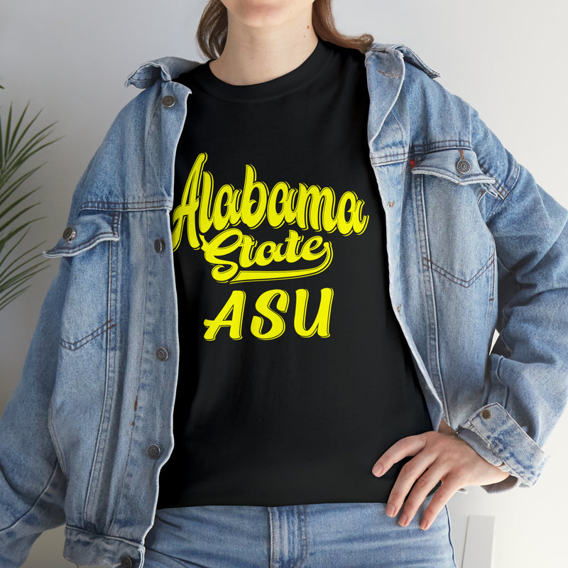 Unisex Alabama State ASU Heavy Cotton Tee