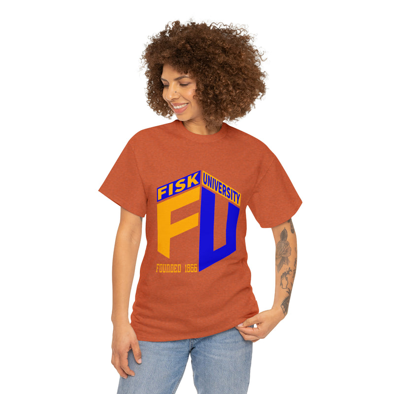 Unisex FISK University Heavy Cotton Tee