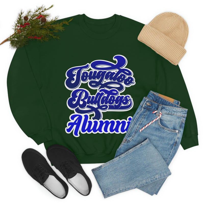 Unisex Tougaloo Bulldogs Heavy Blend™ Crewneck Sweatshirt