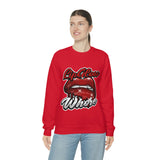 Unisex Lip Gloss Heavy Blend™ Crewneck Sweatshirt