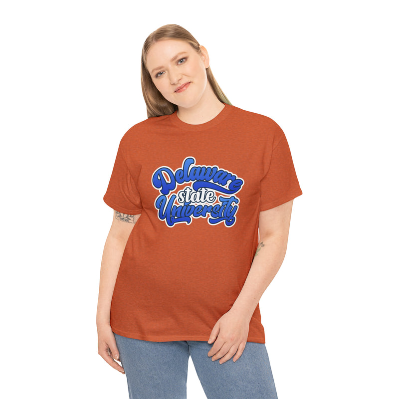 Unisex Delaware State University Jersey Short Sleeve Tee