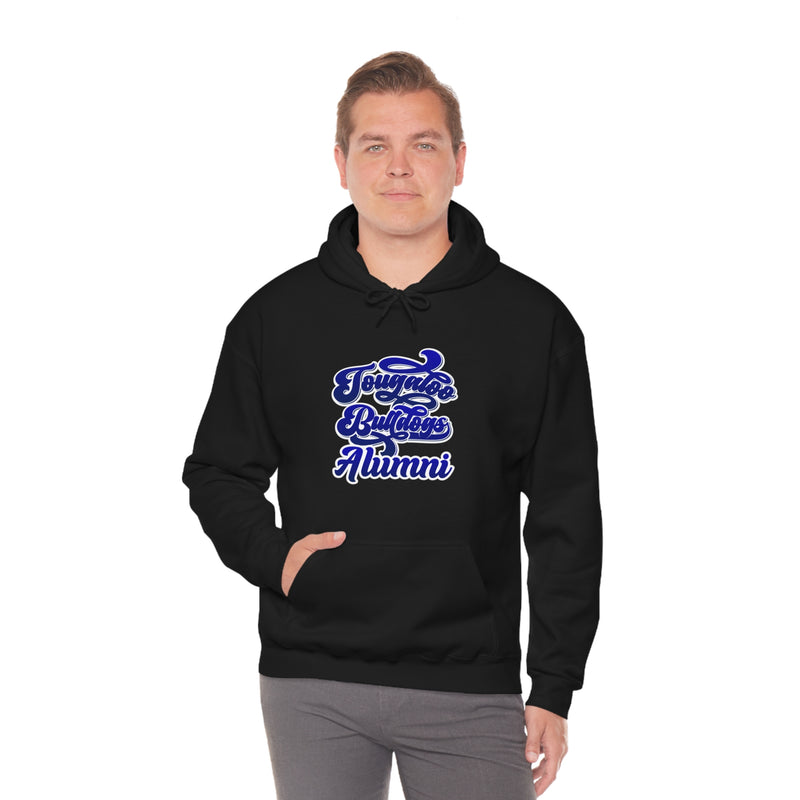 Unisex Tougaloo Bulldogs Heavy Blend™ Hooded Sweatshirt