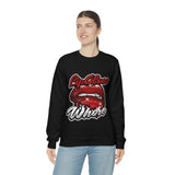 Unisex Lip Gloss Heavy Blend™ Crewneck Sweatshirt