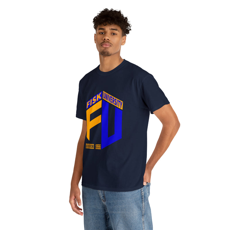 Unisex FISK University Heavy Cotton Tee