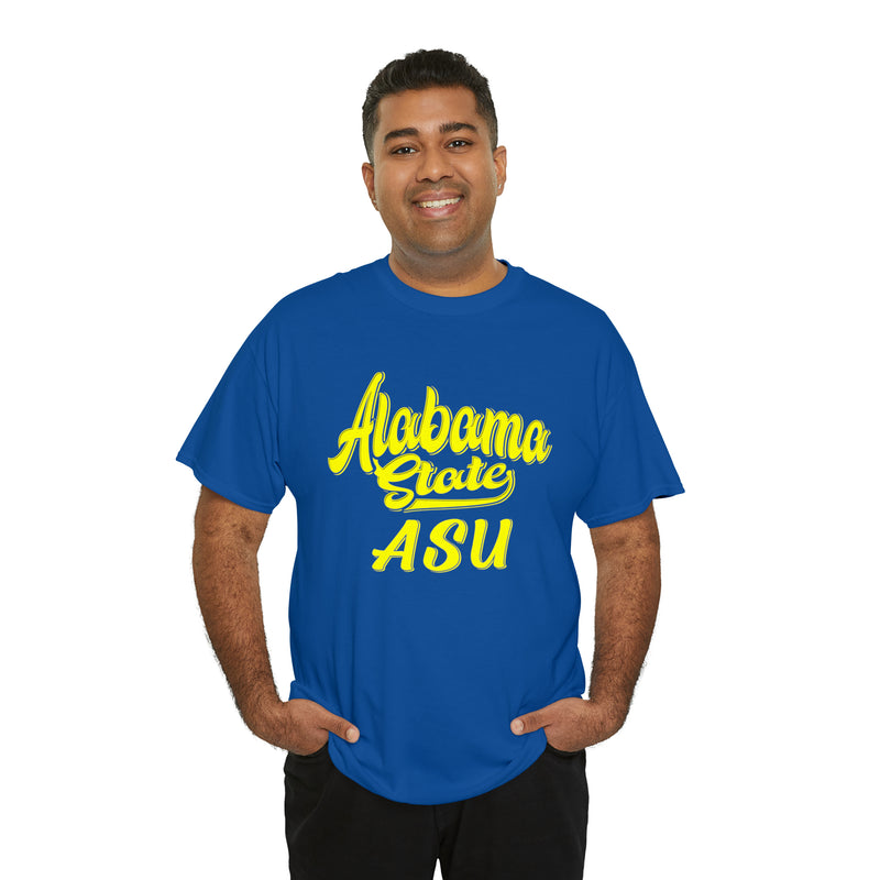 Unisex Alabama State ASU Heavy Cotton Tee