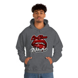 Unisex Lip Gloss Heavy Blend™ Hooded Sweatshirt