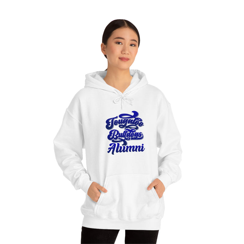 Unisex Tougaloo Bulldogs Heavy Blend™ Hooded Sweatshirt