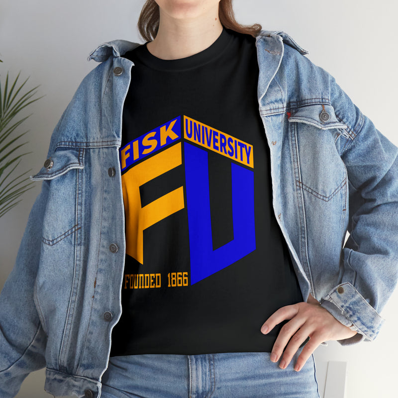 Unisex FISK University Heavy Cotton Tee