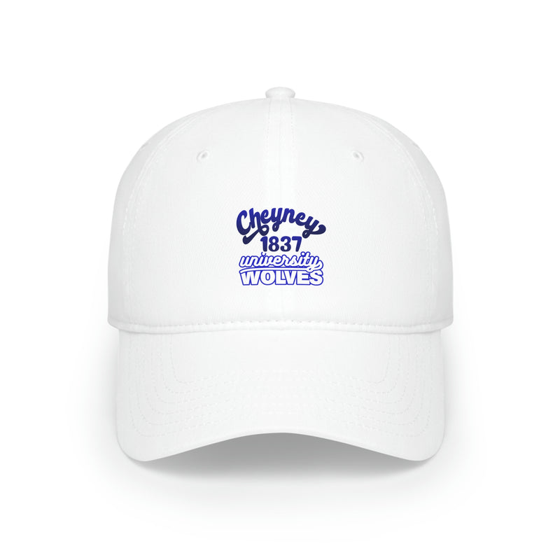 Cheyney 1837 University Wolves Low Profile Baseball Cap