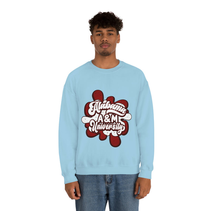 Unisex Alabama A&M University Heavy Blend™ Crewneck Sweatshirt